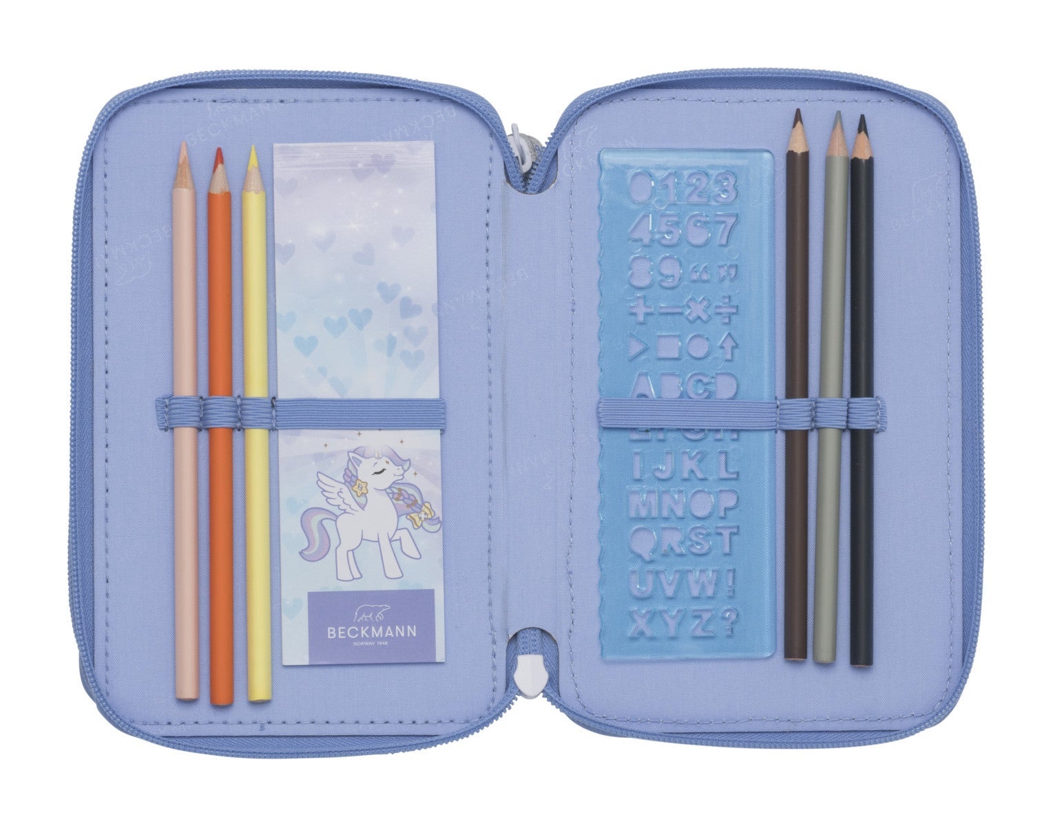 Pennal Unicorn Princess Ice Blu Trelags m/innhold