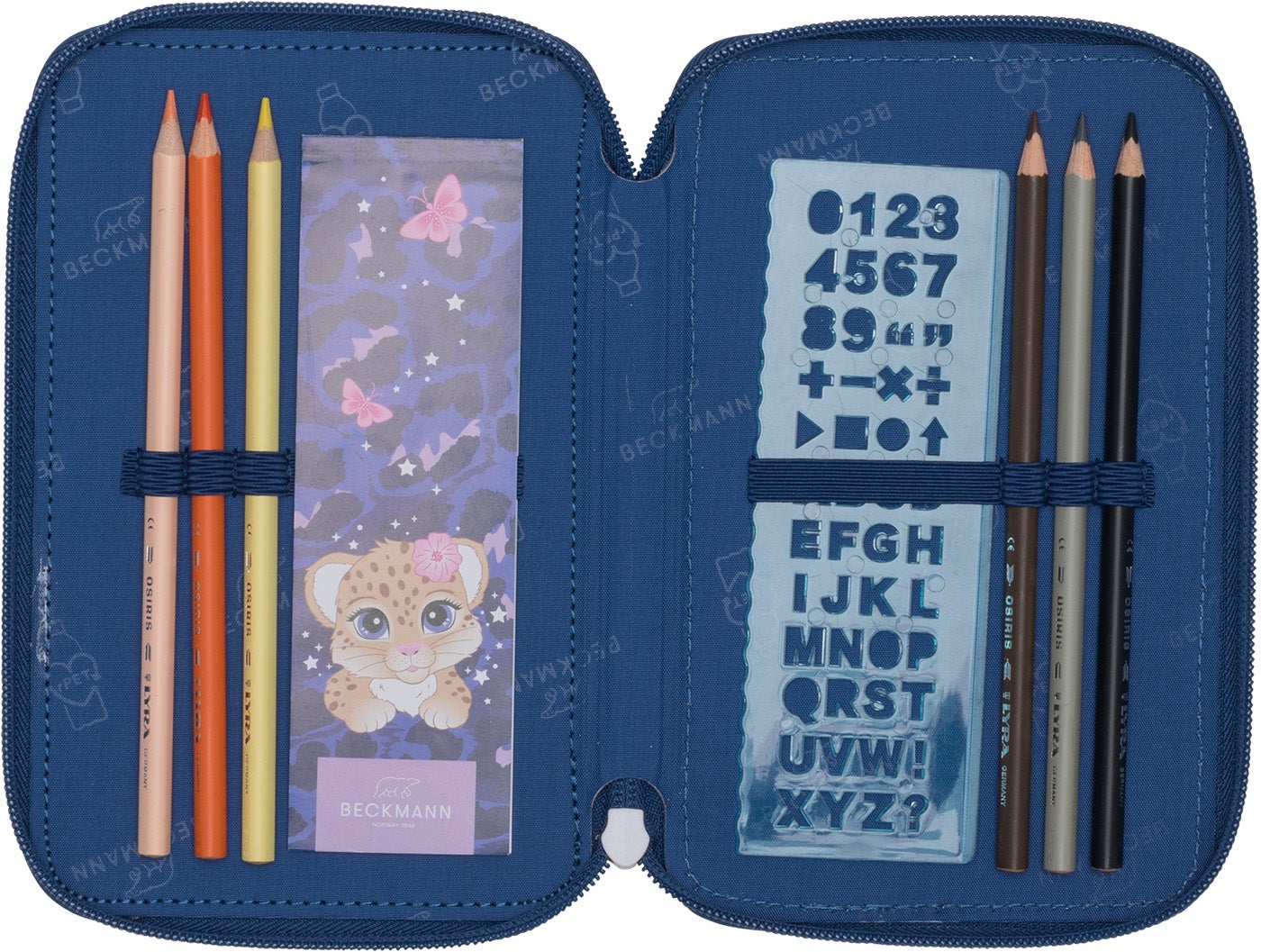 Pennal Cheetah Trelags m/innhold Beckmann