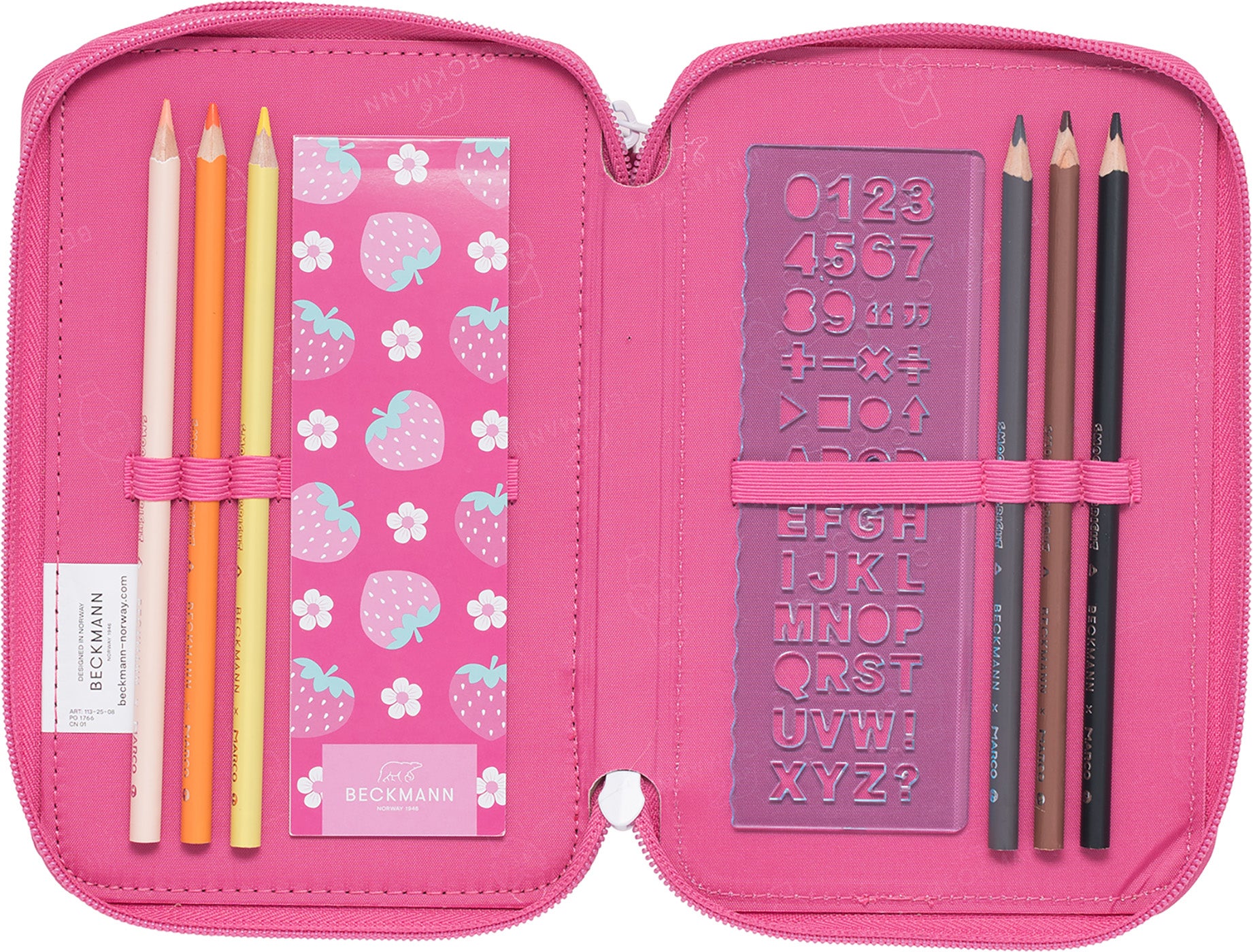 Pennal Strawberry Trelags m/innhold Beckmann