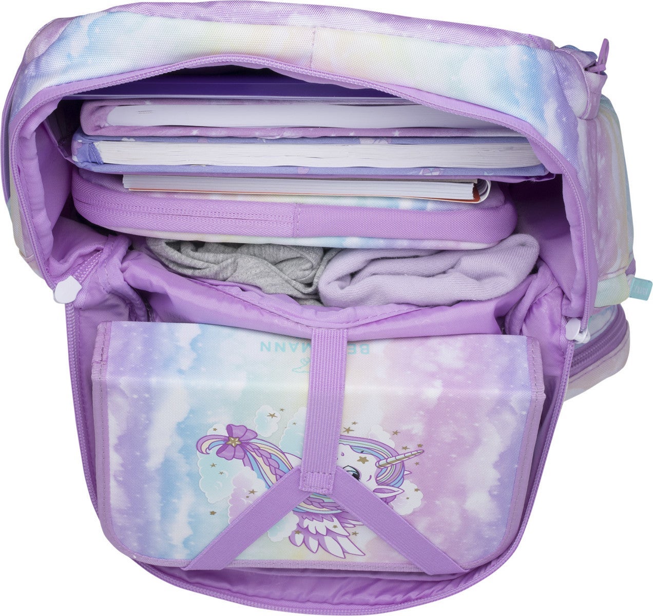 Skolesekk 1.kl Unicorn Active Air FLX