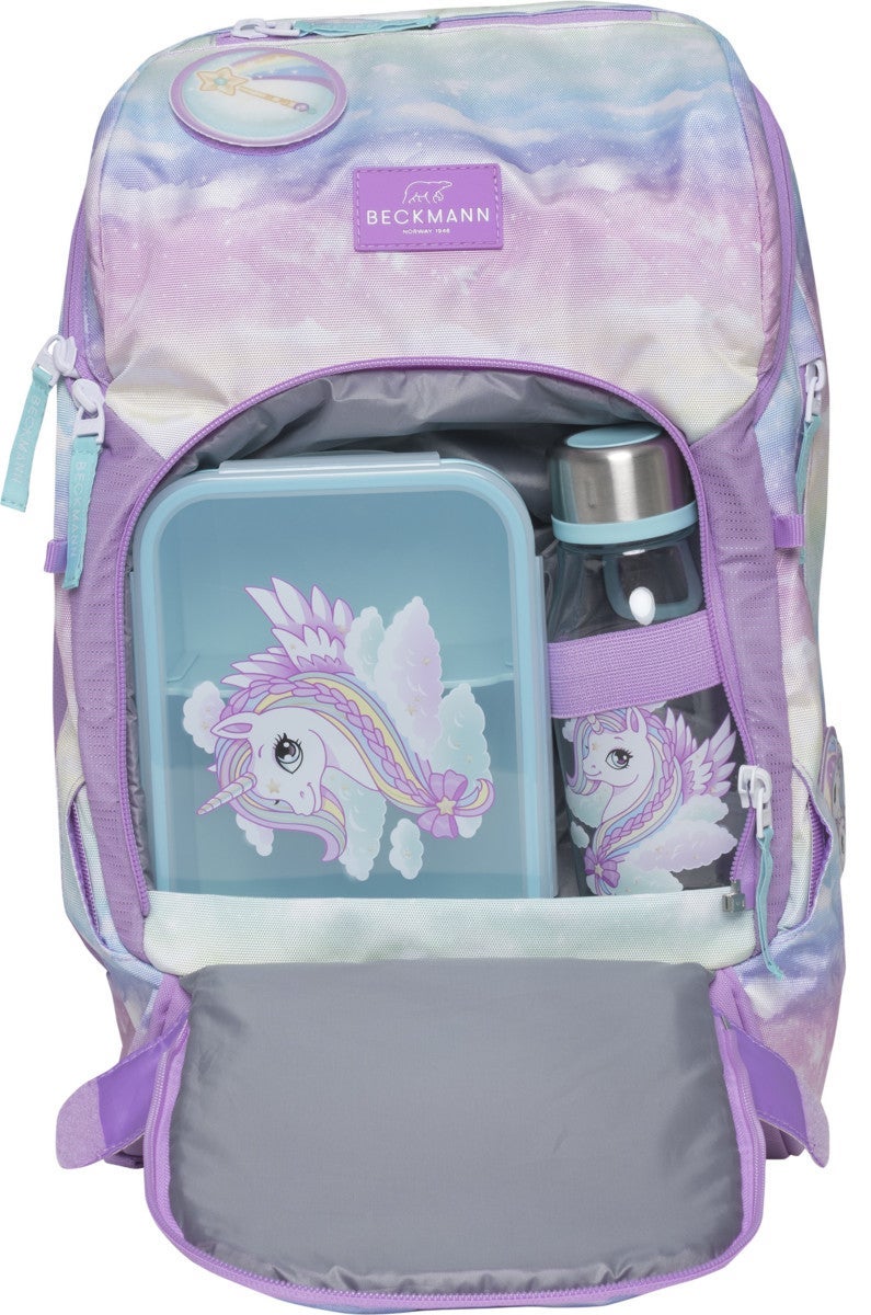 Skolesekk 1.kl Unicorn Active Air FLX