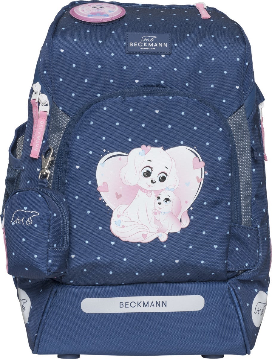 Skolesekk 1.kl Pet Friends Blue Active Air FLX - Beckmann