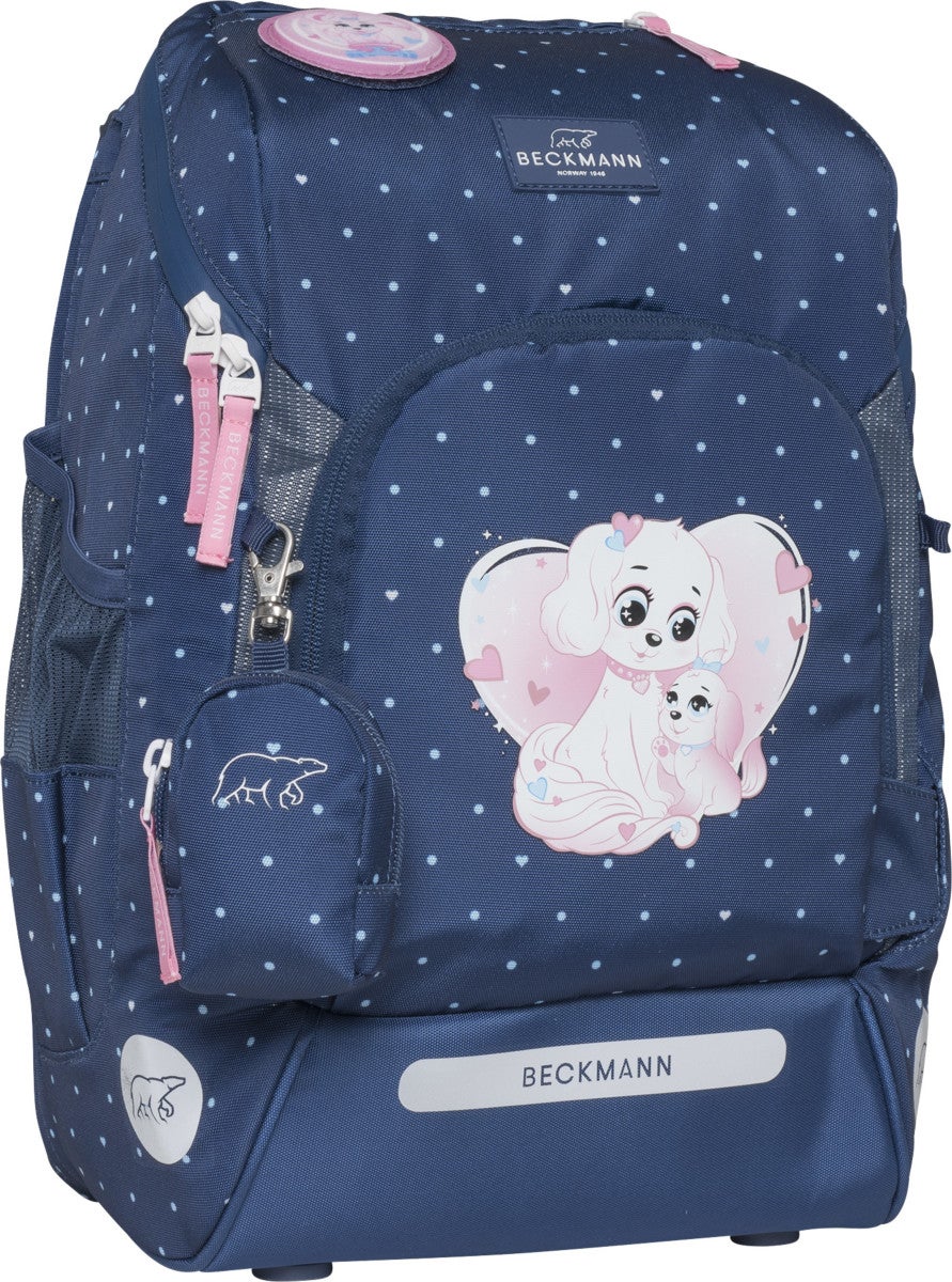 Skolesekk 1.kl Pet Friends Blue Active Air FLX