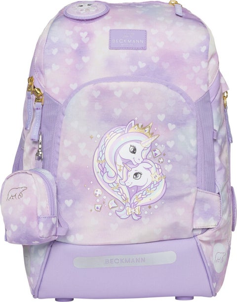 Skolesekk 1.kl Unicorn Princess Purple Active Air FLX - Beckmann