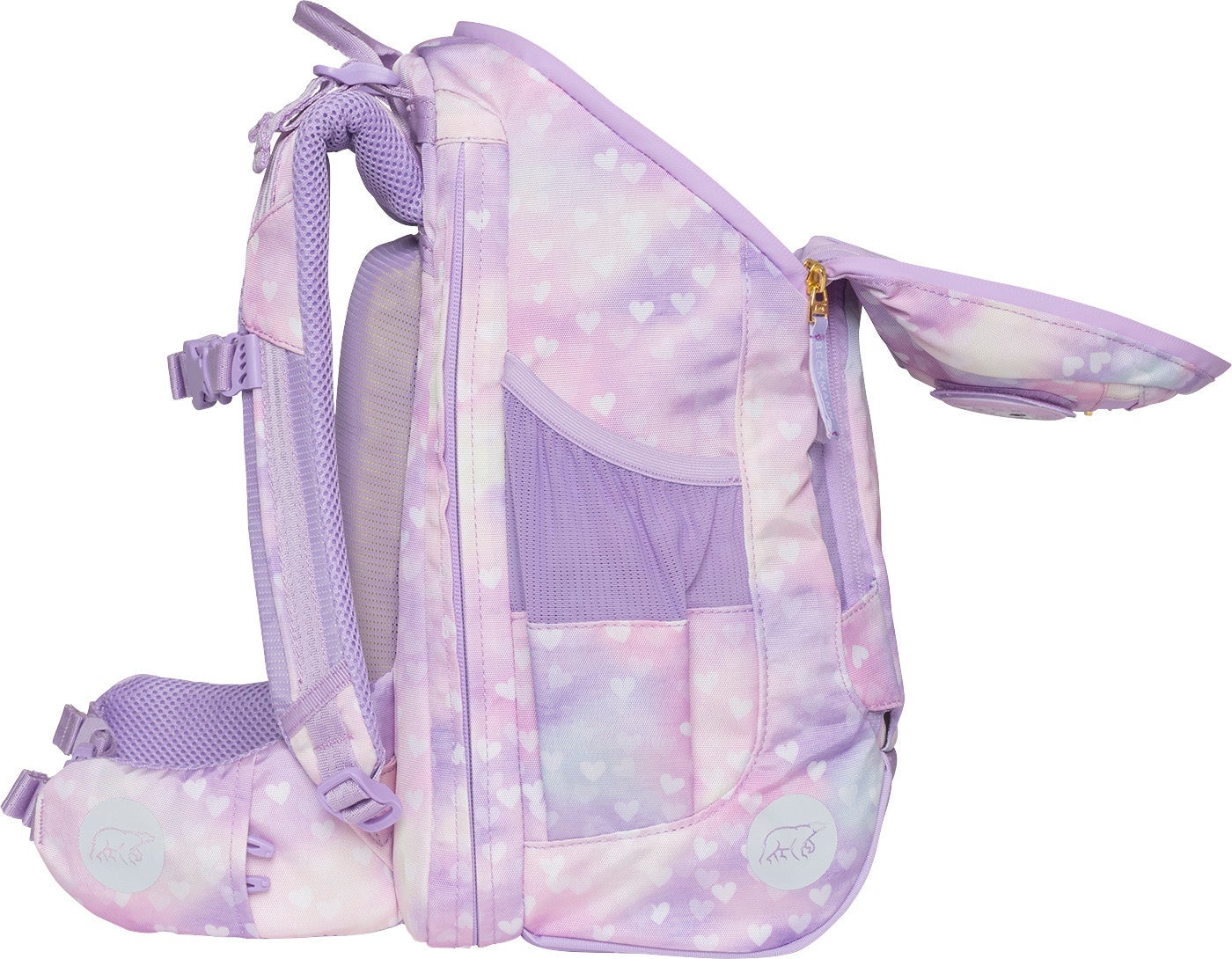Skolesekk 1.kl Unicorn Princess Purple Active Air FLX