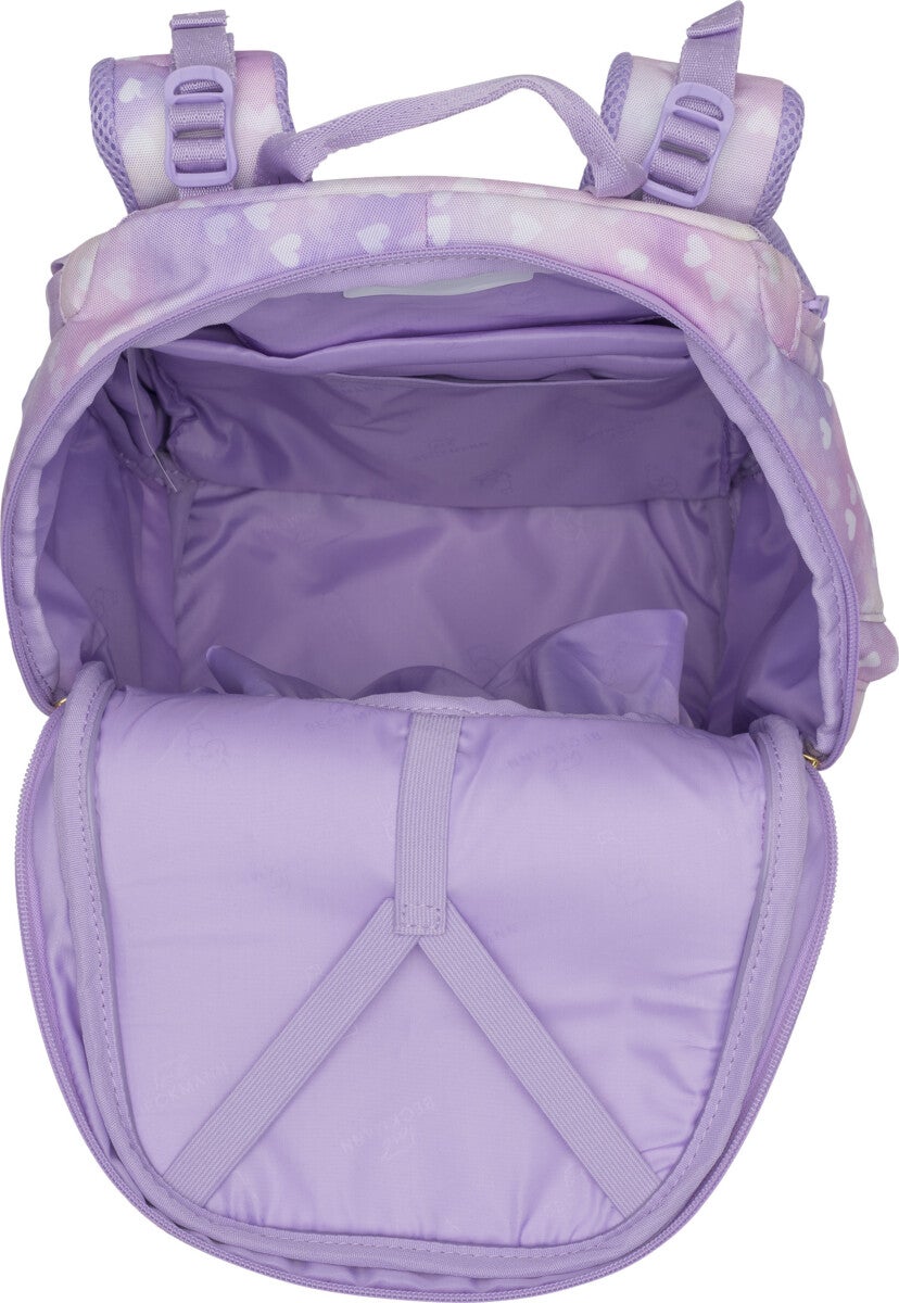 Skolesekk 1.kl Unicorn Princess Purple Active Air FLX