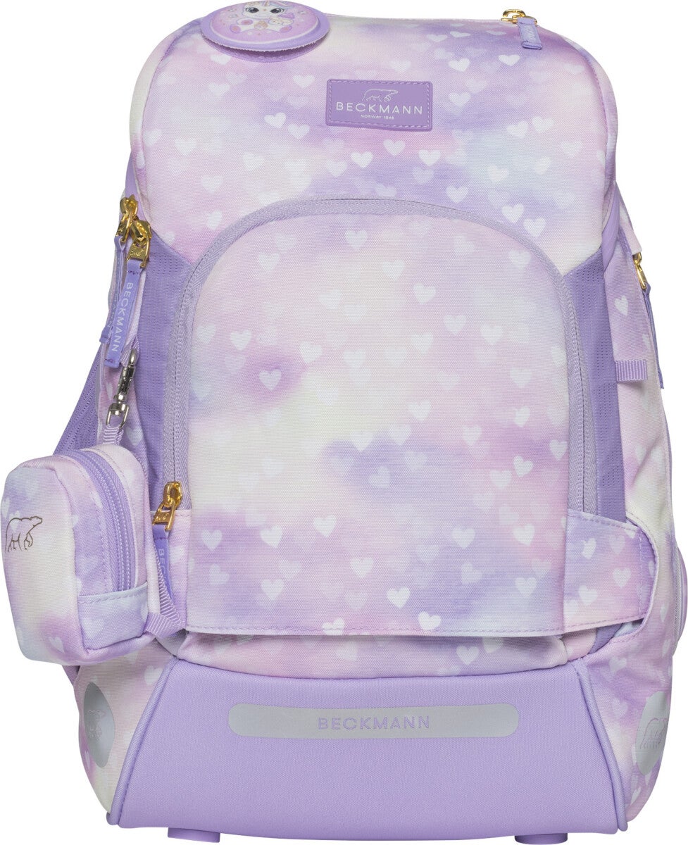 Skolesekk 1.kl Unicorn Princess Purple Active Air FLX