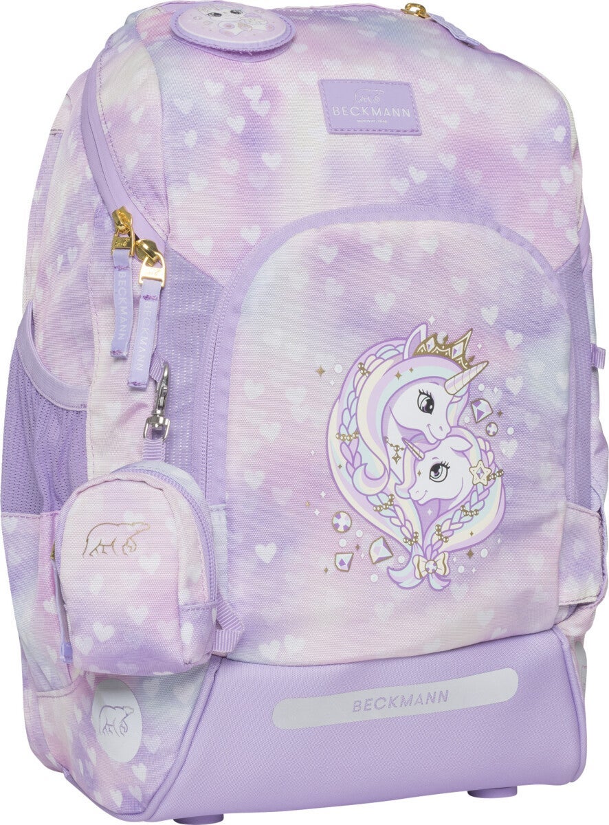 Skolesekk 1.kl Unicorn Princess Purple Active Air FLX