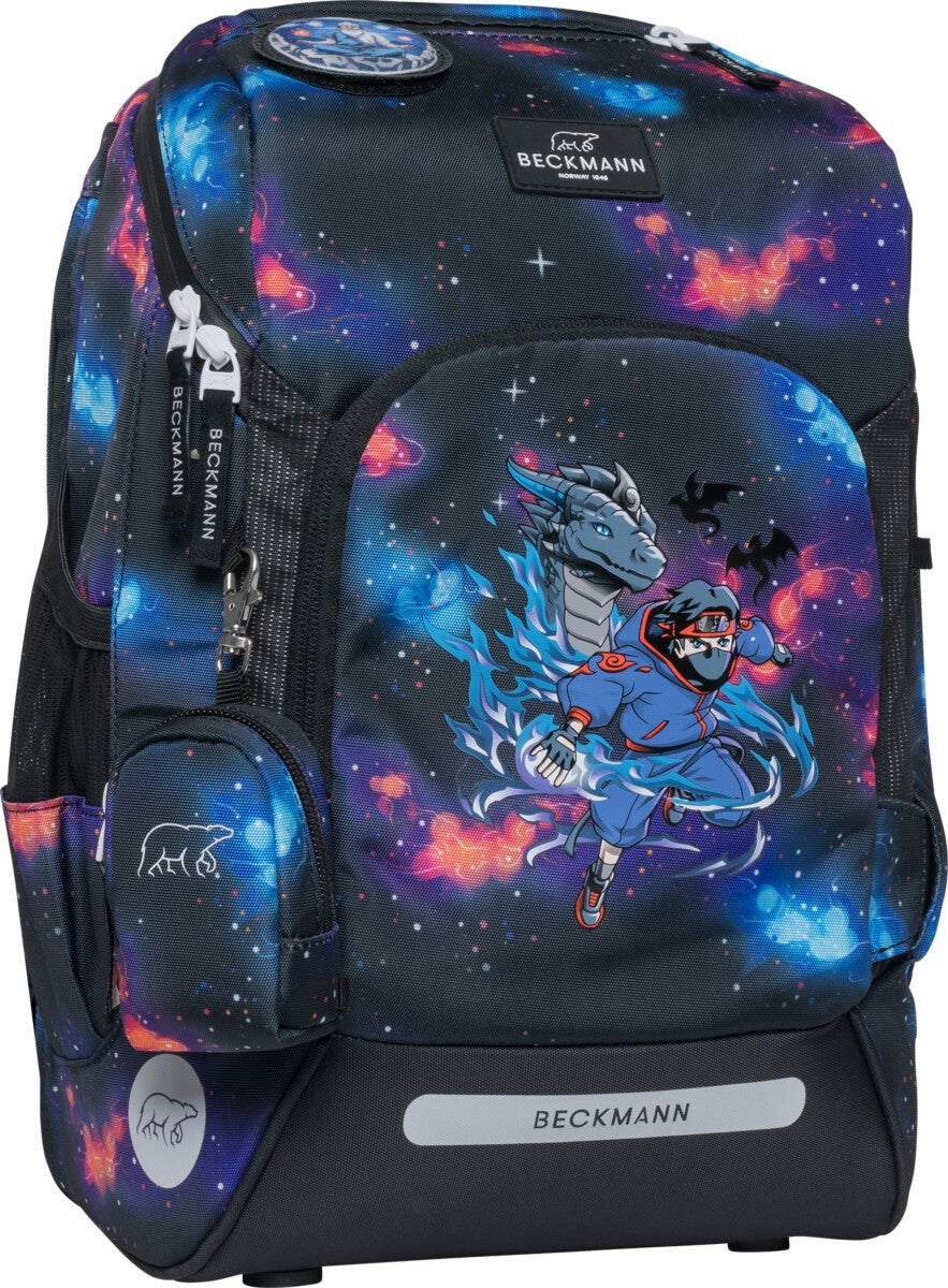 Skolesekk 1.kl Ninja Elements Active Air FLX