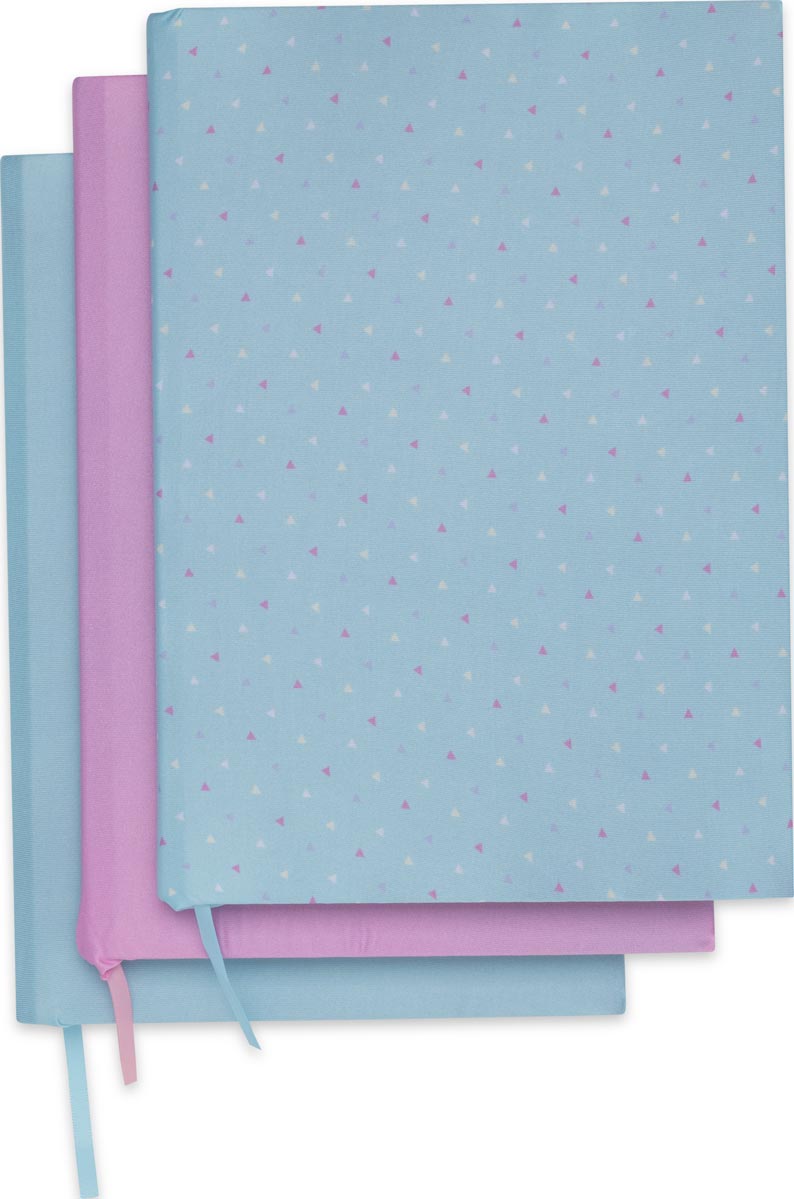 Bokbind Elastisk 3 Stk Mint Lollipop, Purple, Mint