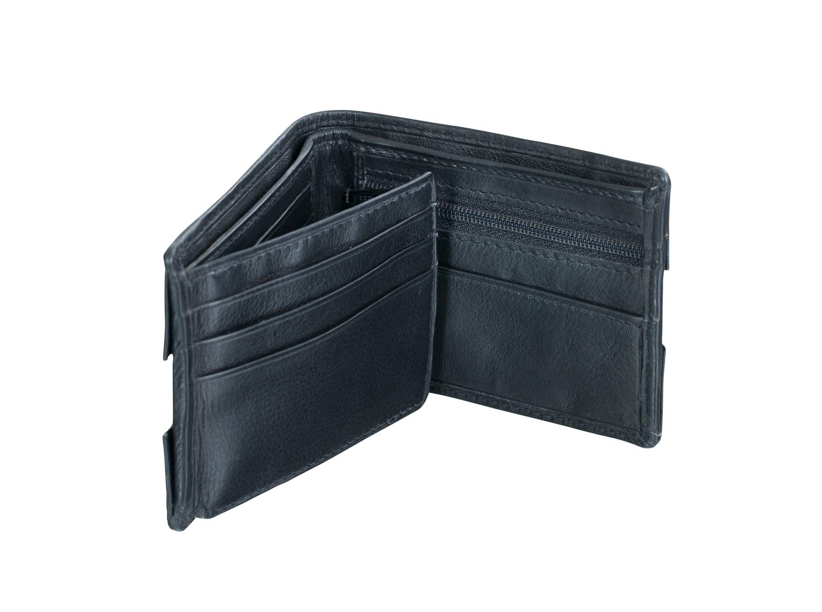 Lommebok Beckmann Sort Kortholder 1504