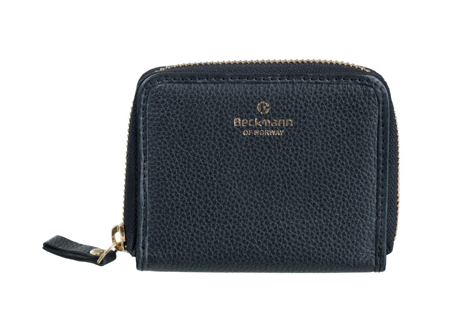 Lommebok Beckmann Sort Liten 1850