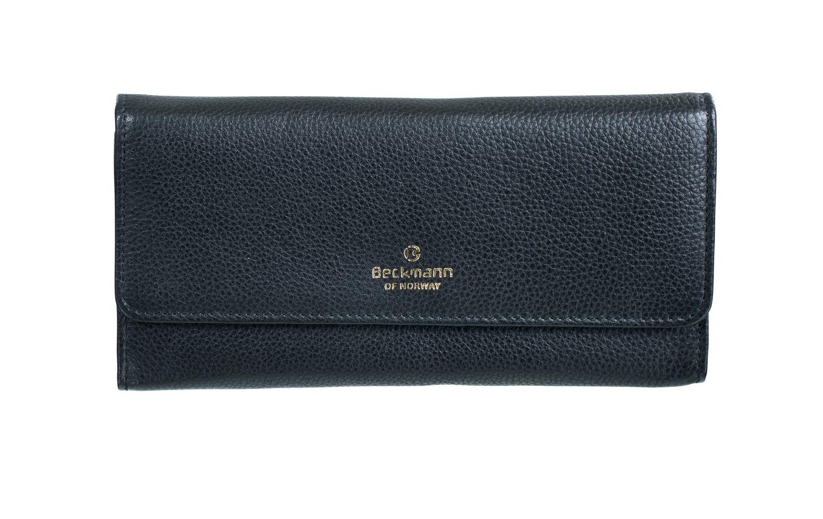 Lommebok Beckmann Sort Stor 1860