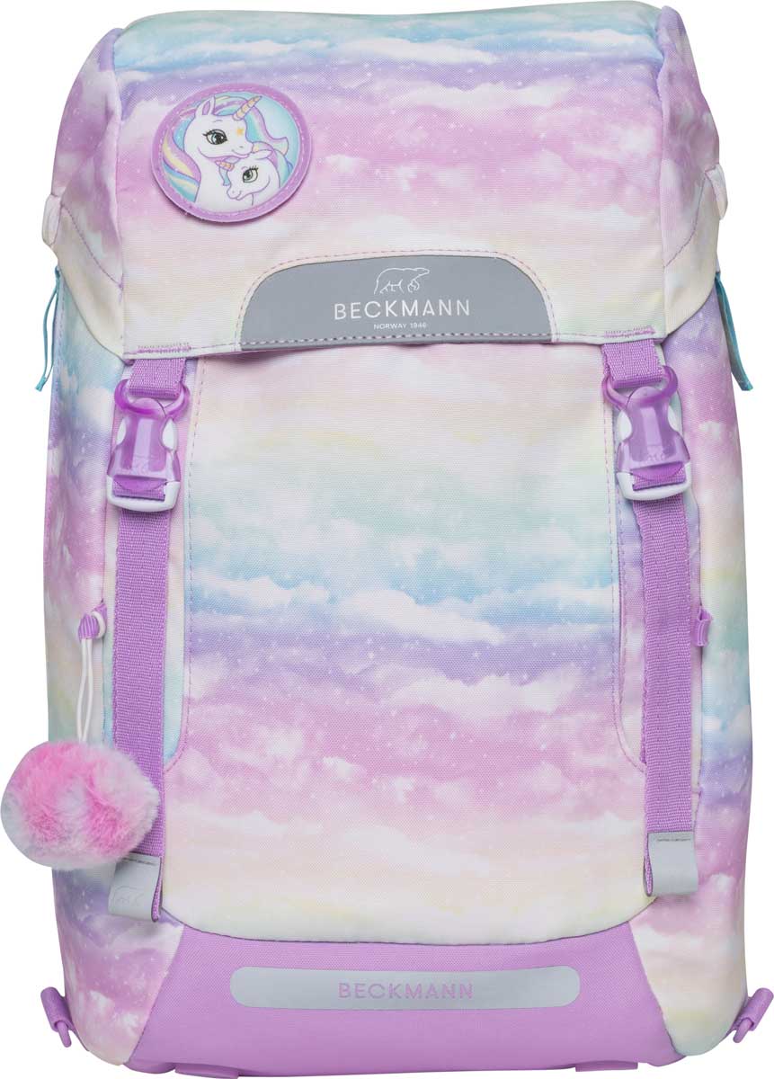Skolesekk 2-7.kl Unicorn Classic Maxi Beckmann