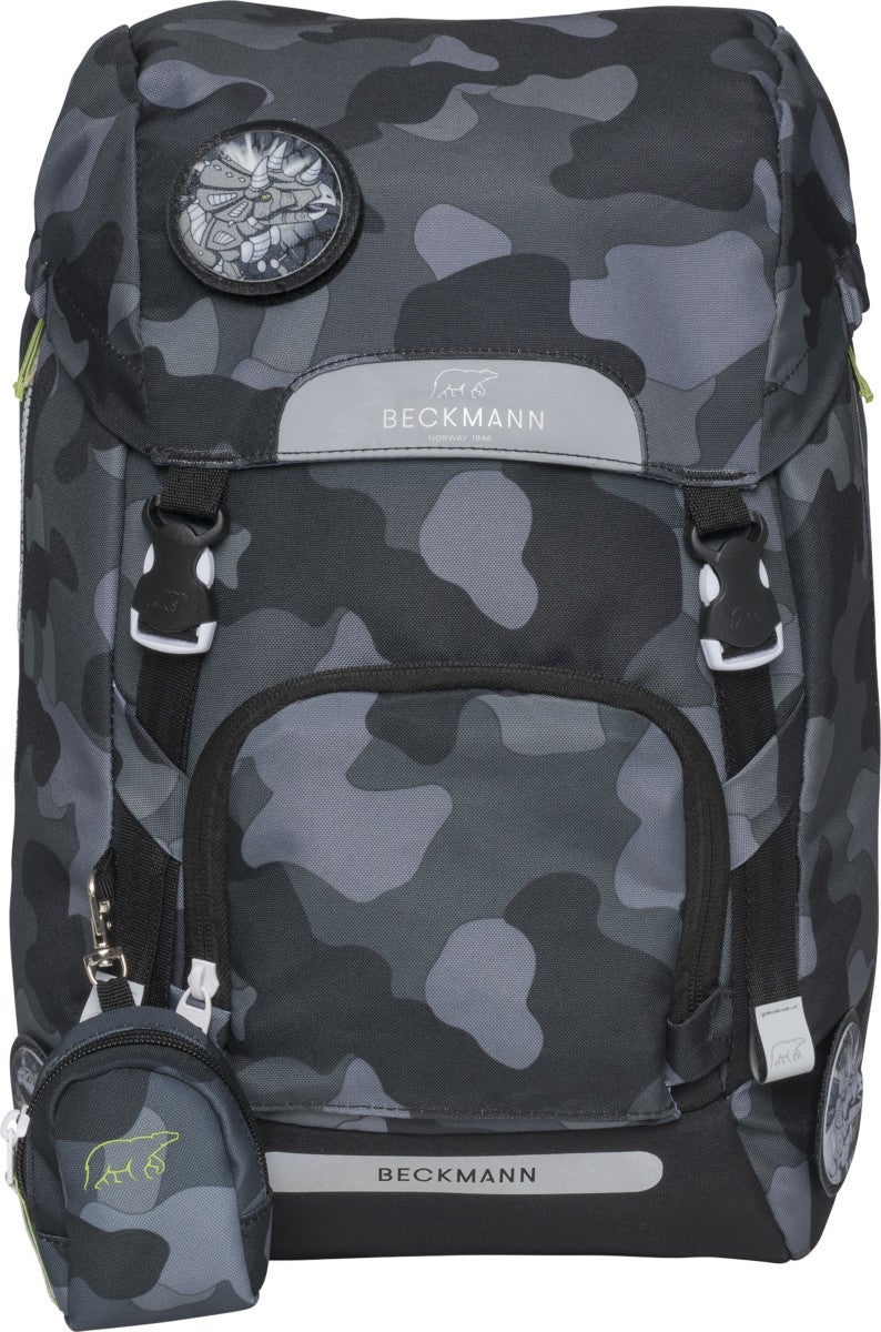 Skolesekk 1.kl Camo Rex Classic Maxi 28L - Beckmann