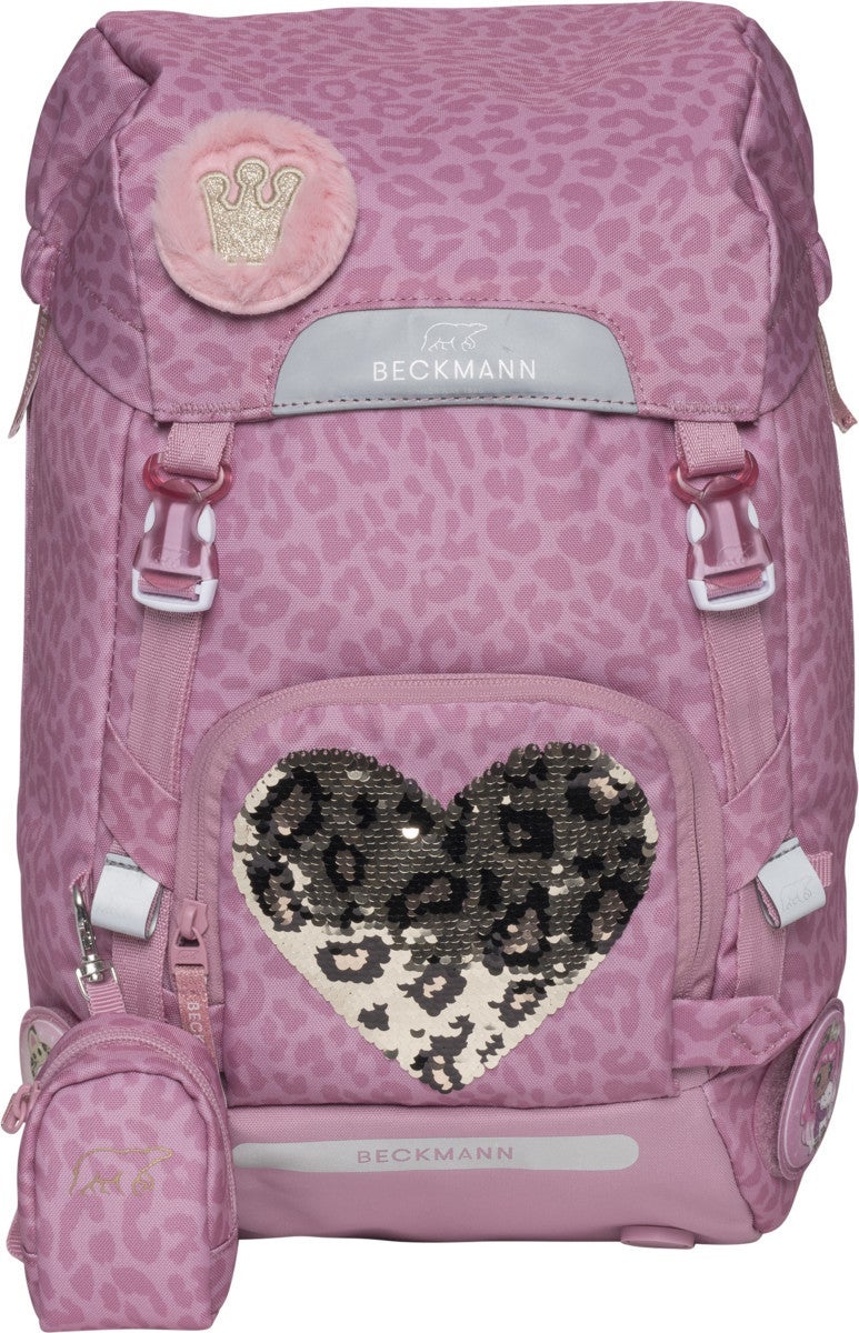 Skolesekk 1.kl Furry Classic Maxi 28L - Beckmann