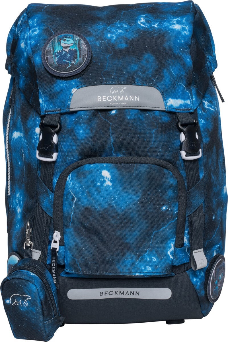 Skolesekk 1.kl Tech Rex Classic Maxi 28L - Beckmann