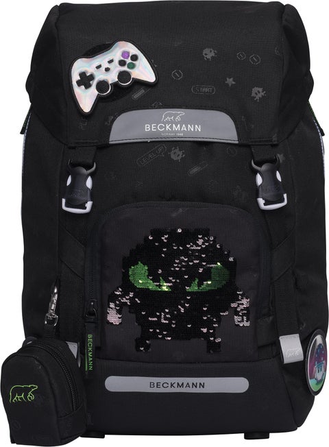 Skolesekk 1.kl Pixel Classic Maxi 28L