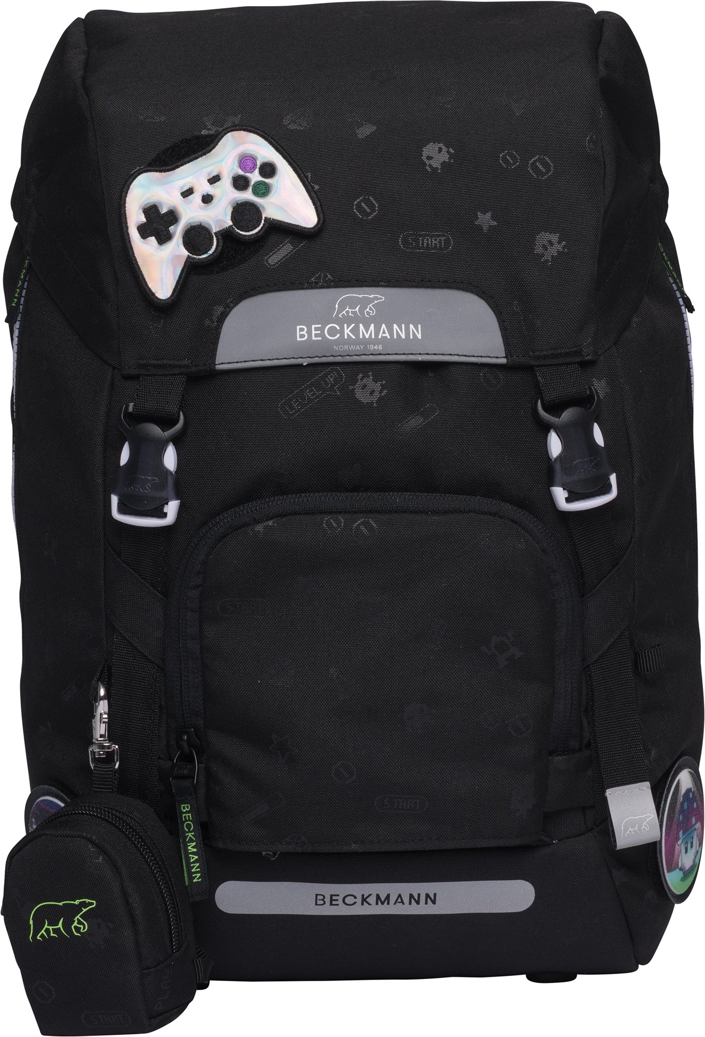 Skolesekk 1.kl Pixel Classic Maxi 28L