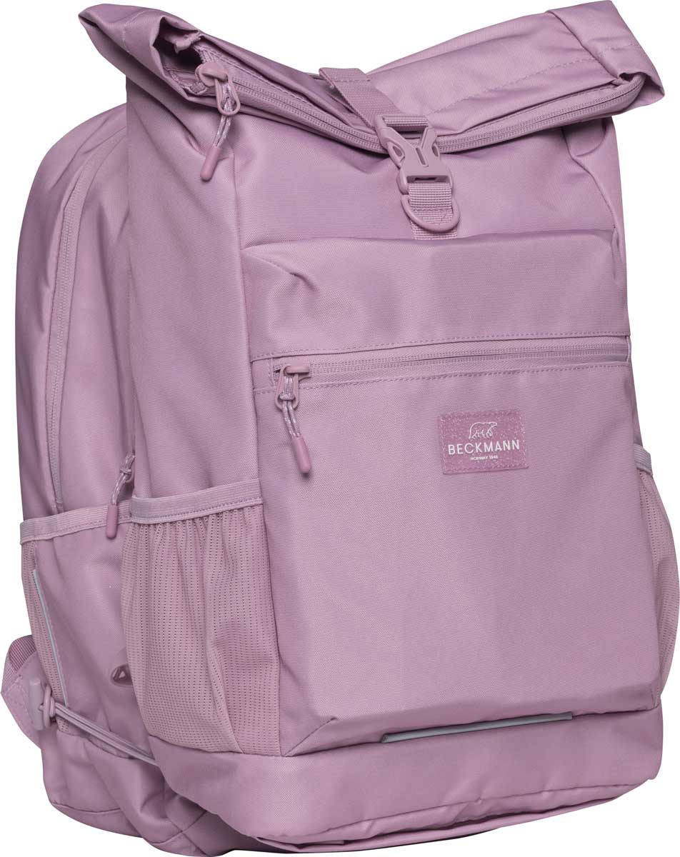 Skolesekk 2.7-kl Pink Sport Light Rolltop 20L