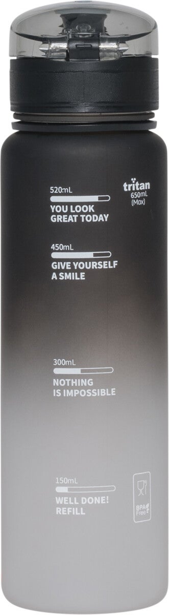 Drikkeflaske Black Gradient 0,65L Beckmann