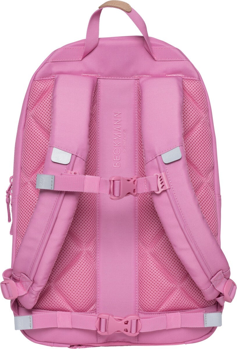 Skolesekk 2-7.kl Pink Urban midi 26L Beckmann
