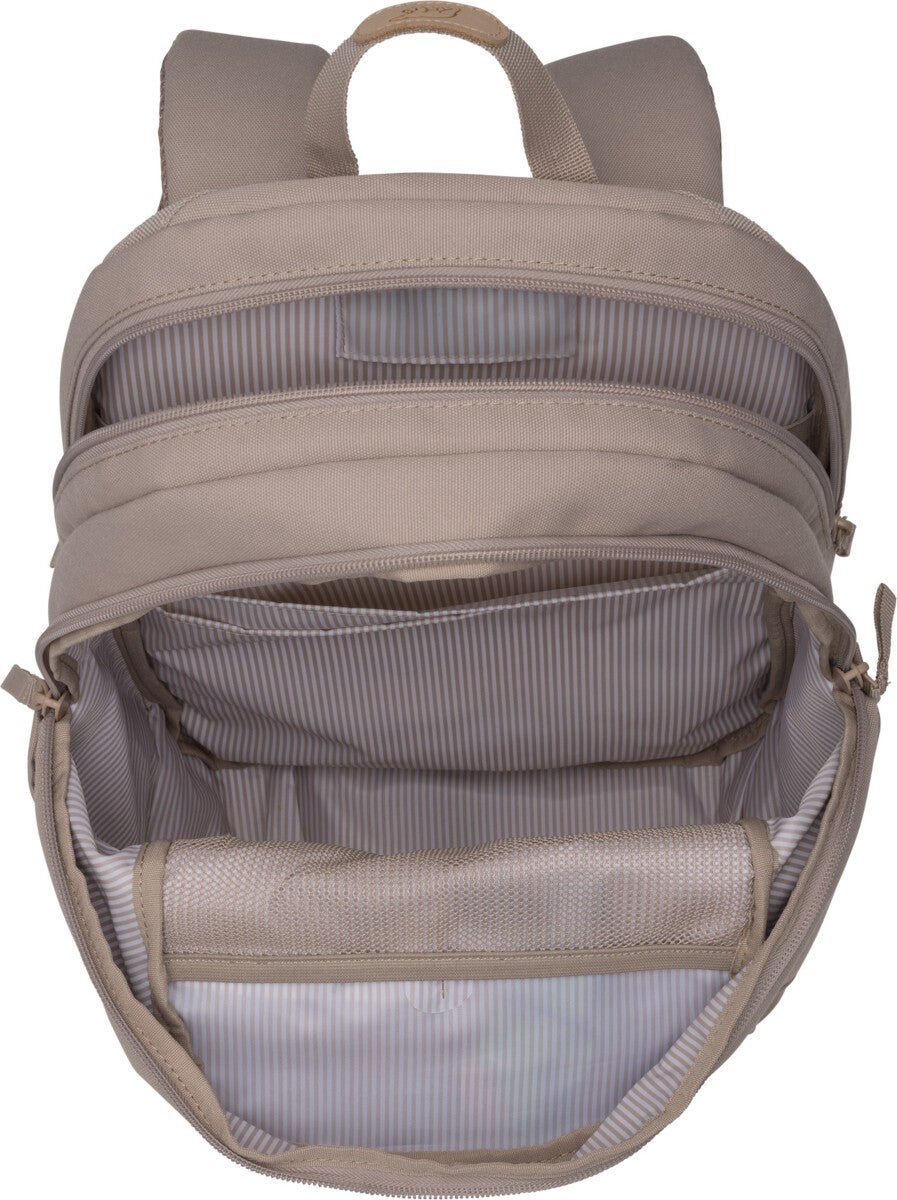 Skolesekk 2-7.kl Beige Urban midi 26L Beckmann