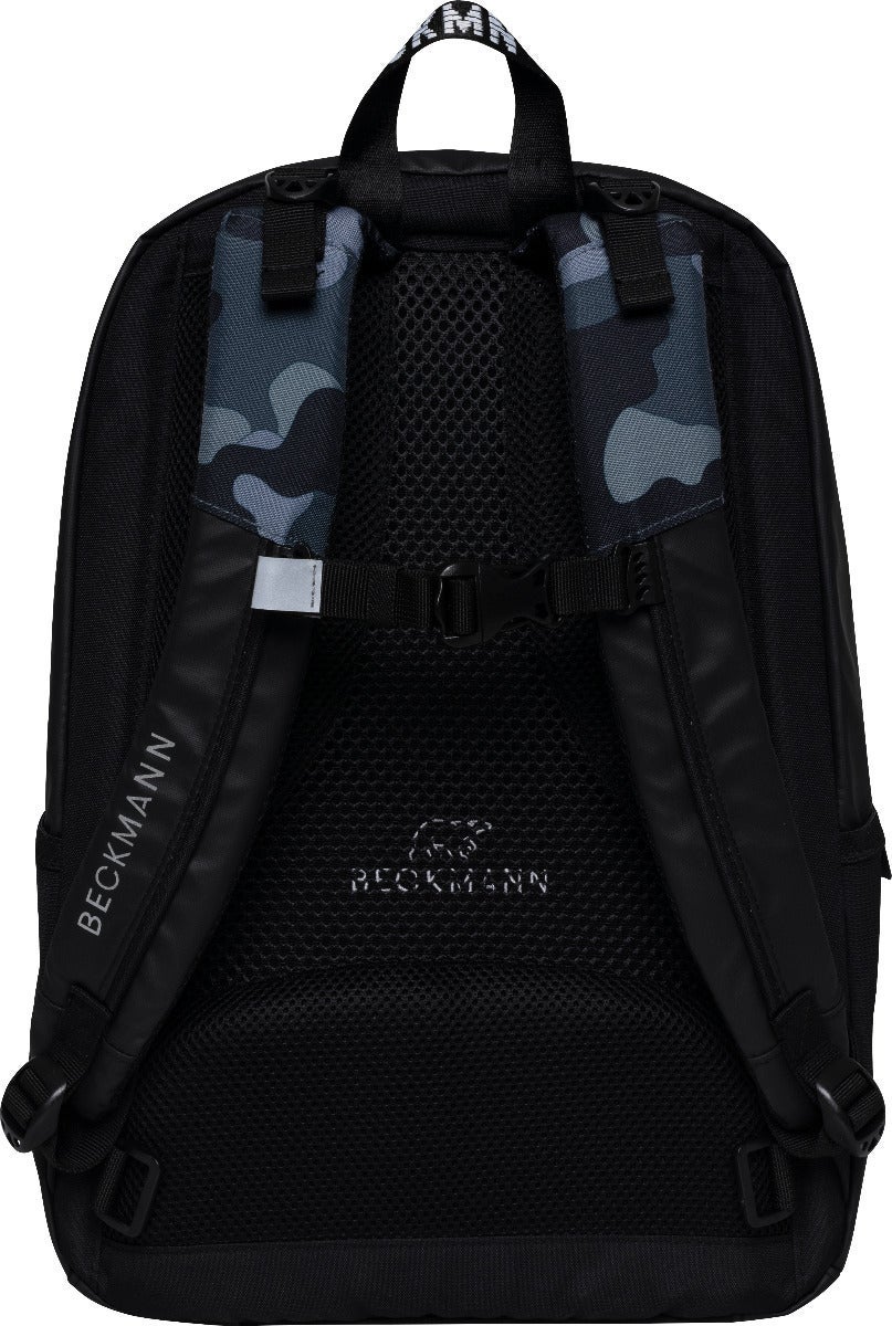 Skolesekk 2.7-kl Camo Sport Junior 30L Beckmann