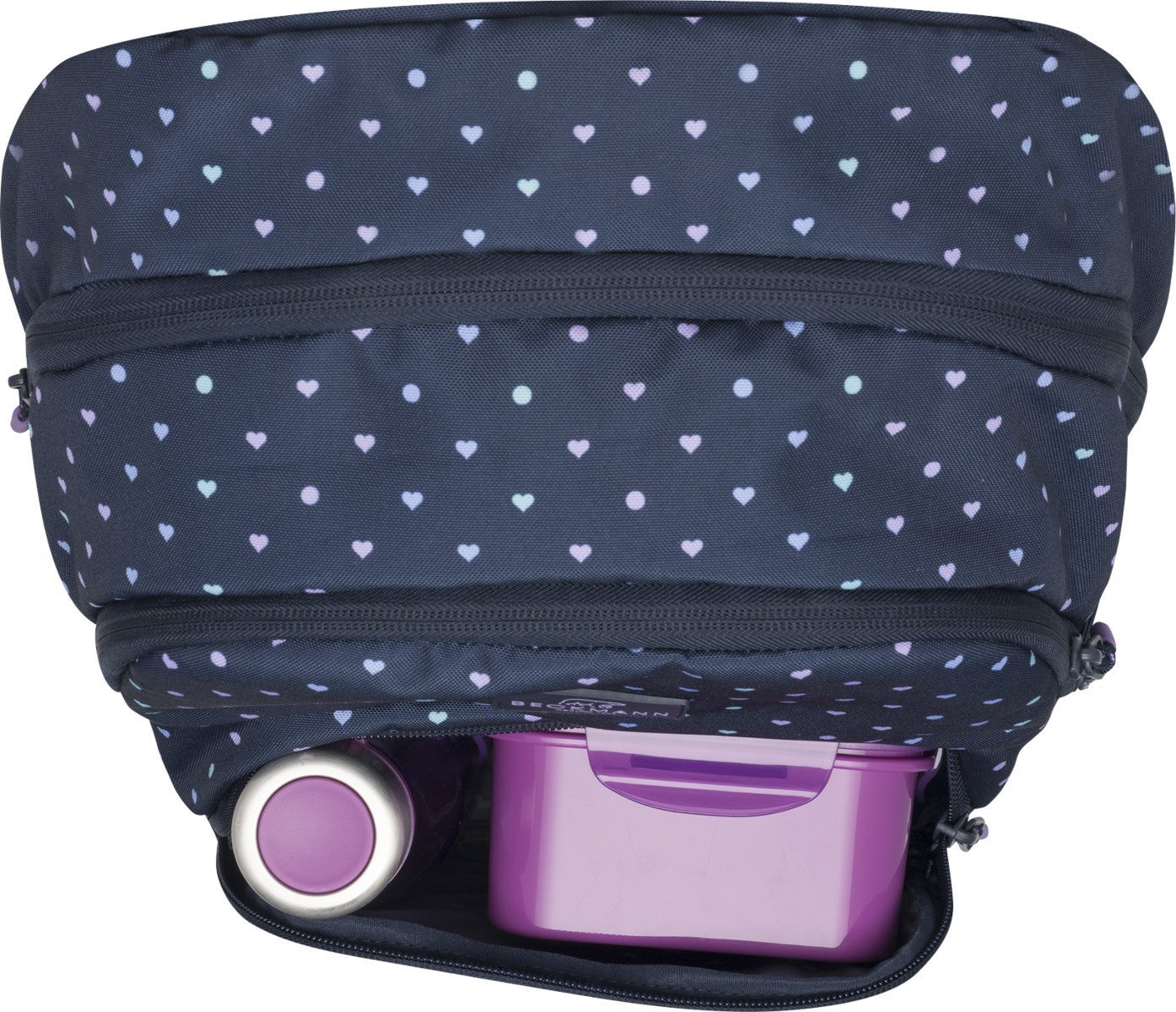 Skolesekk 2.7-kl Blue Hearts Sport Junior 30L
