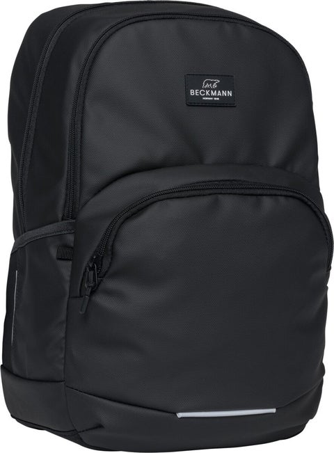 Skolesekk 2-7.kl Black Coated Sport Junior 30L - Beckmann