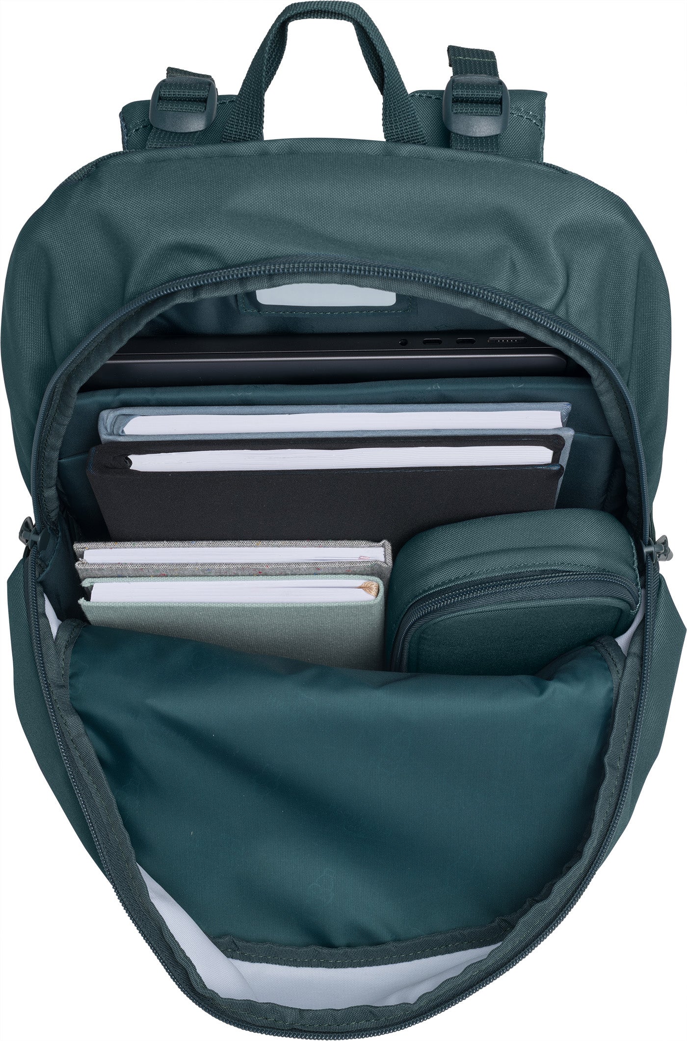 Skolesekk 2-7.kl Dark Green Sport Junior 30L