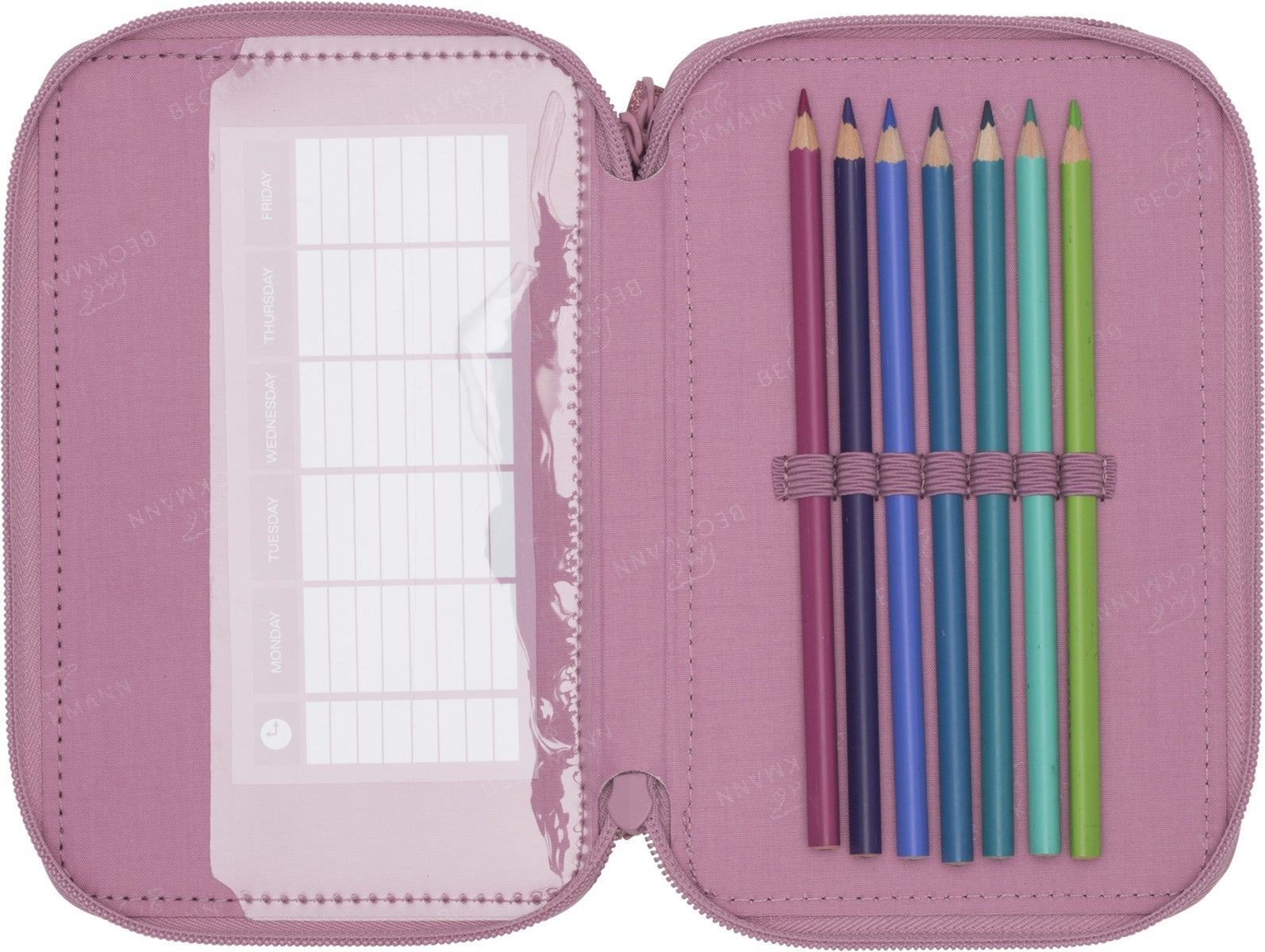 Pennal Pink Trelags m/innhold Beckmann