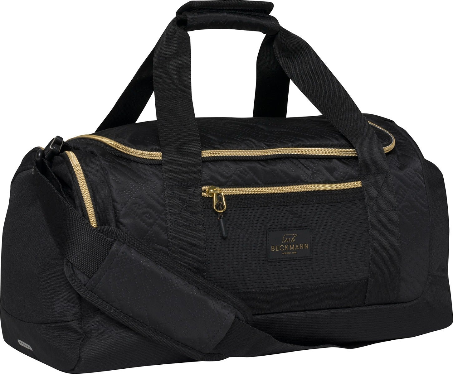 Gymbag 2-7.kl Black Gold Sport Duffelbag Beckmann