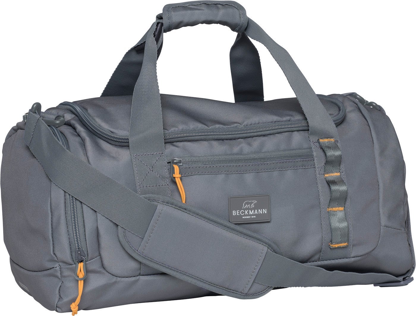 Gymbag 2-7.kl Green Orange Sport Duffelbag - Beckmann