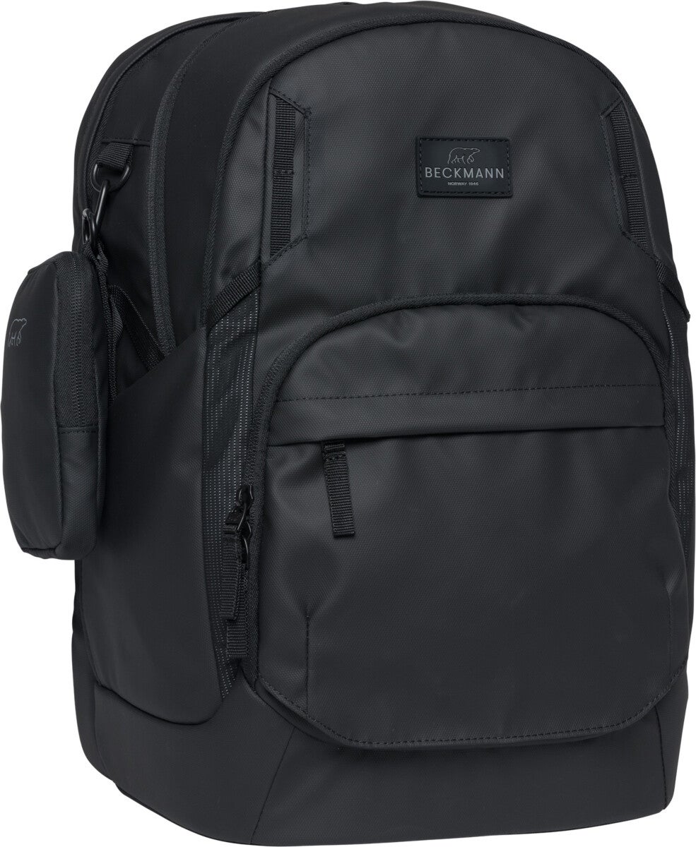 Skolesekk 2-7.kl Black Coated Sport Air 30L - Beckmann