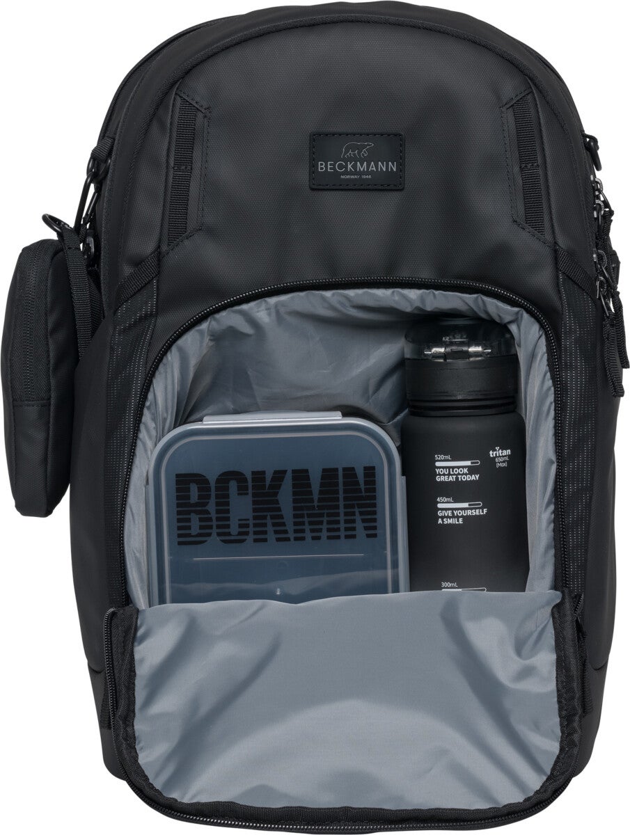 Skolesekk 2-7.kl Black Coated Sport Air 30L
