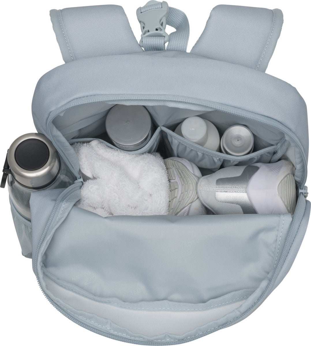 Skolesekk 2-7.kl Dusty Green Sport Light Beckmann