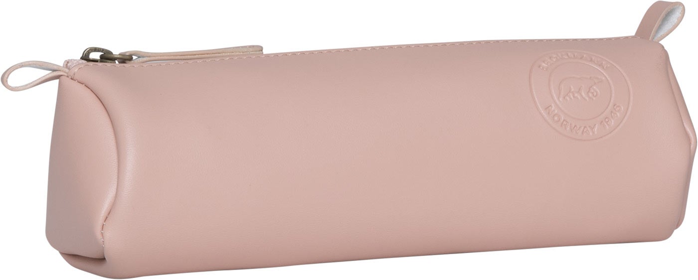 Pennal Beckmann Imitert Skinn Rosa