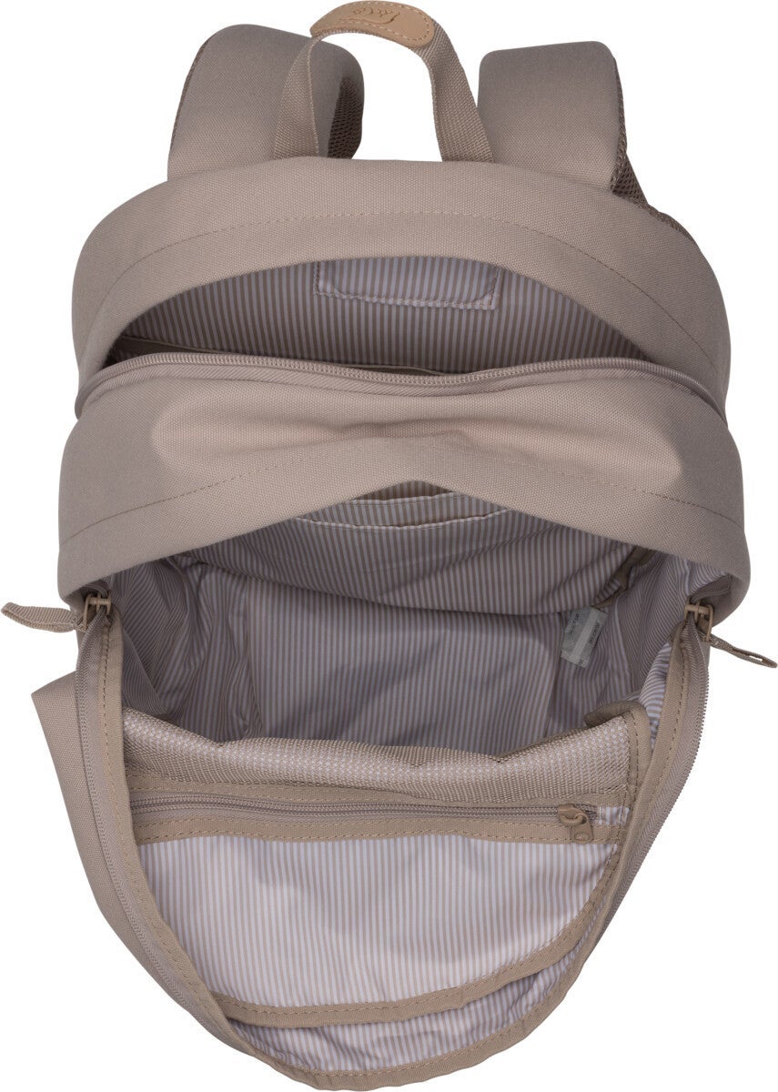 Skolesekk City Beige 30L Beckmann