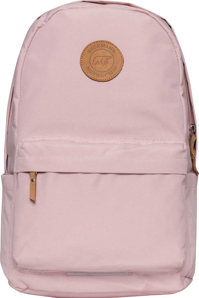 Skolesekk City Soft Pink 30L Beckmann