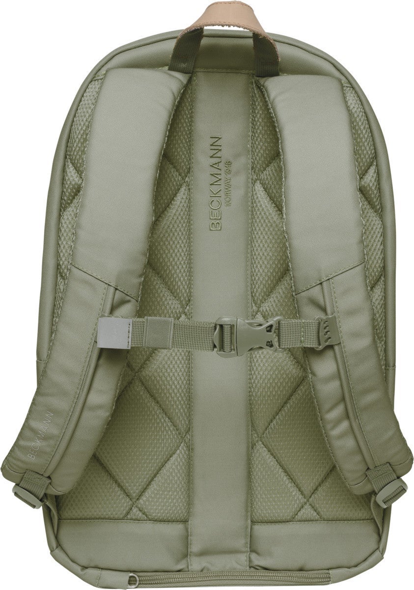 Skolesekk City Soft Green 30L Beckmann