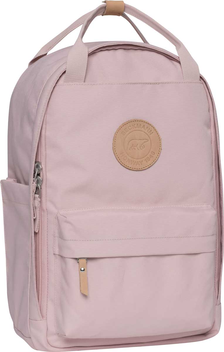 Skolesekk City Light Pink 20L Beckmann