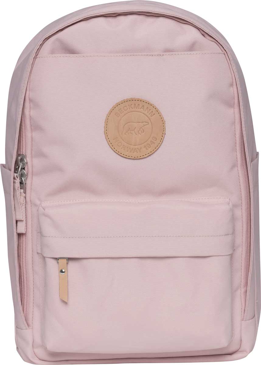 Skolesekk City Light Pink 20L Beckmann