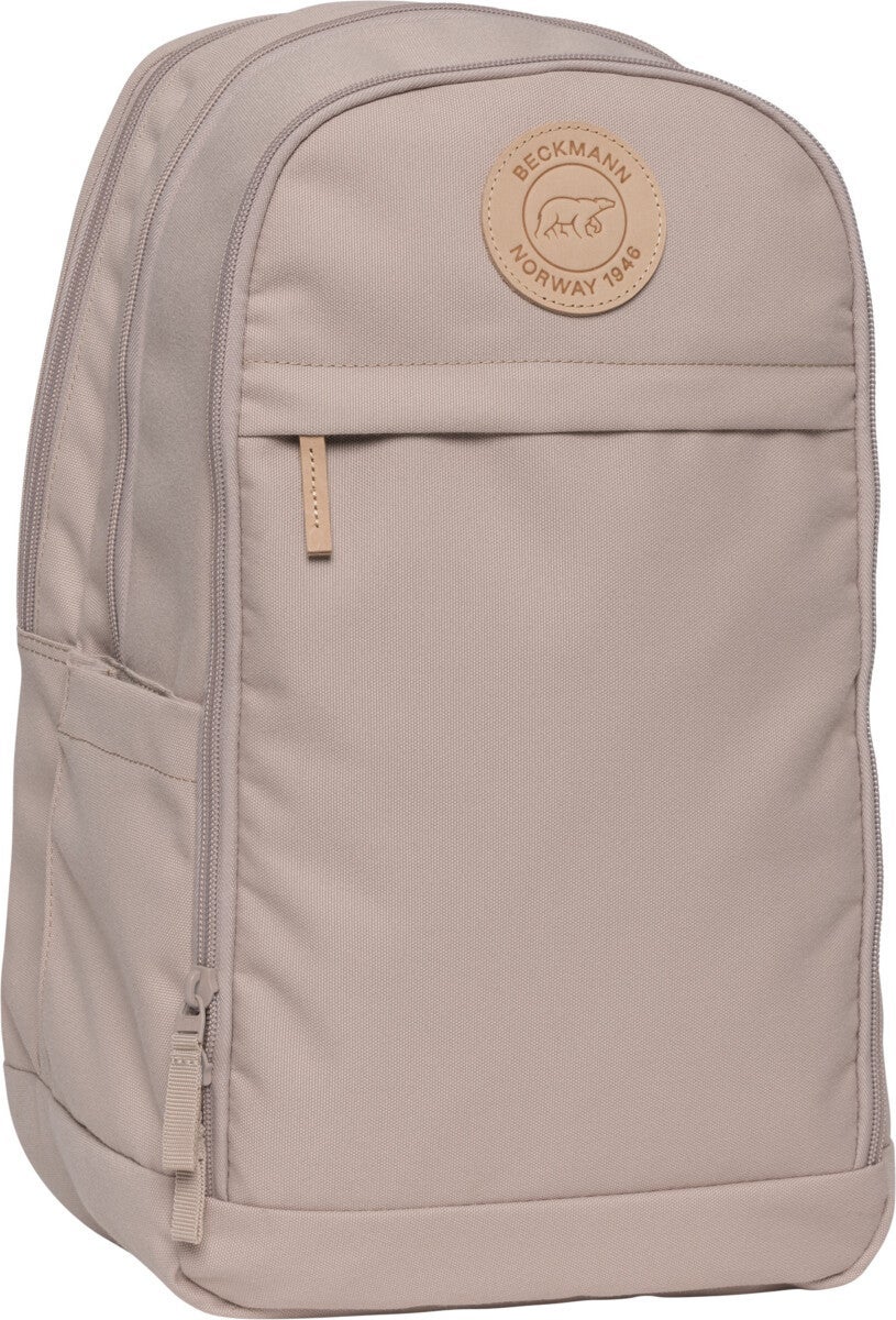 Skolesekk Urban Beige 30L Beckmann
