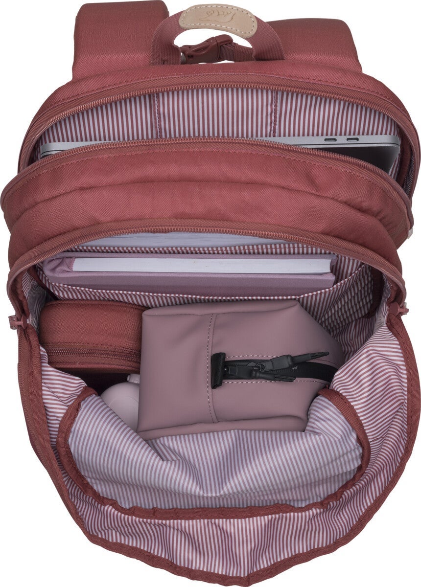 Skolesekk Urban Autumn Red 30L Beckmann