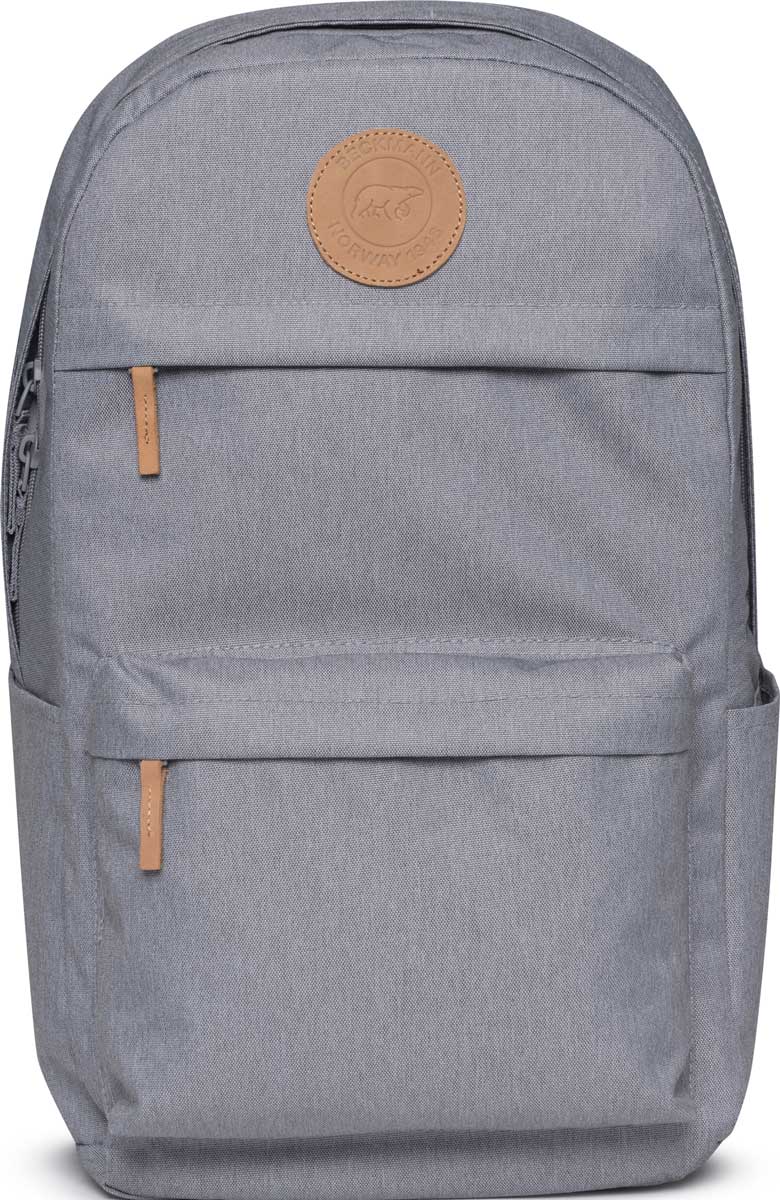 Skolesekk City Max Grey 34L - Beckmann