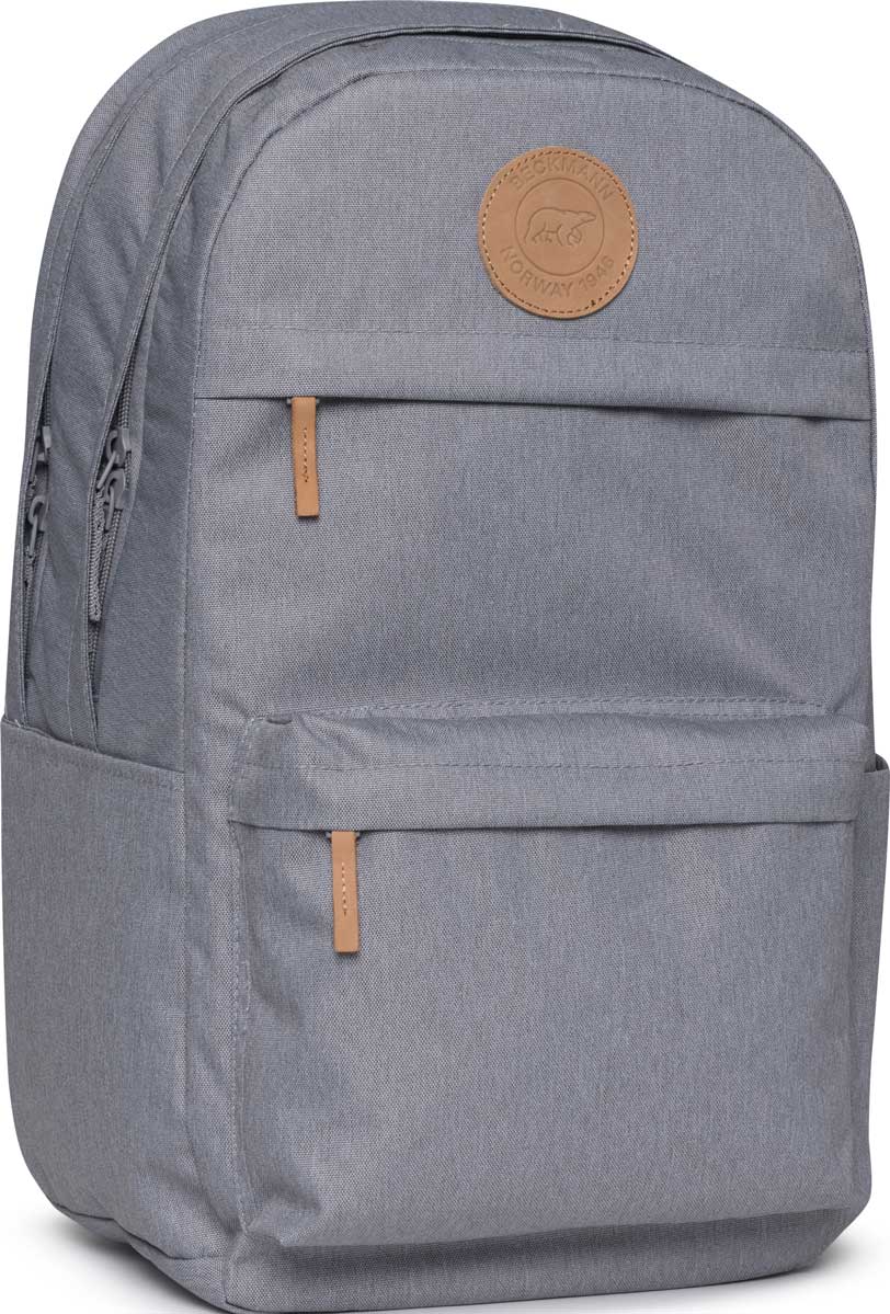 Skolesekk City Max Grey 34L