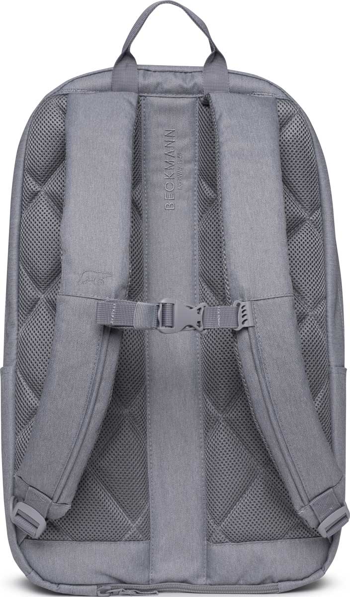 Skolesekk City Max Grey 34L