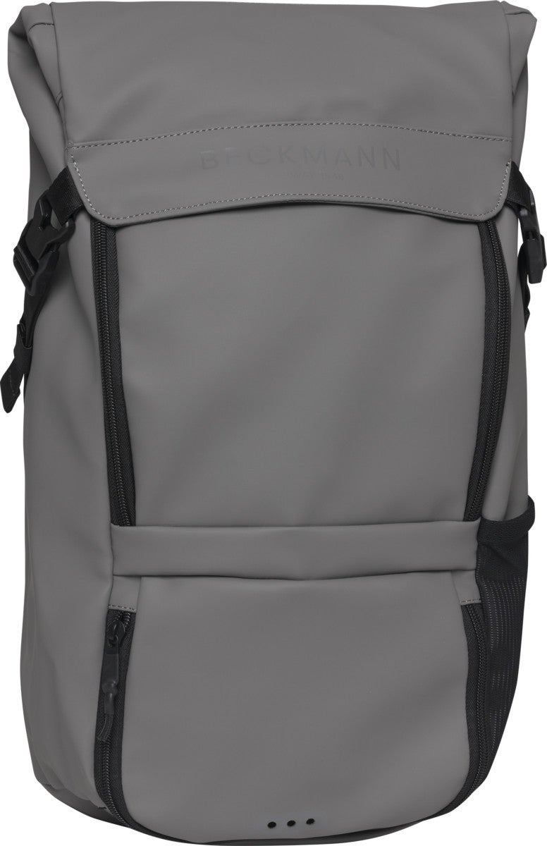 Skolesekk Street Light Grey 22L Beckmann