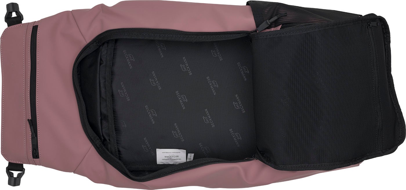 Skolesekk Street Light Ash Rose 22L Beckmann
